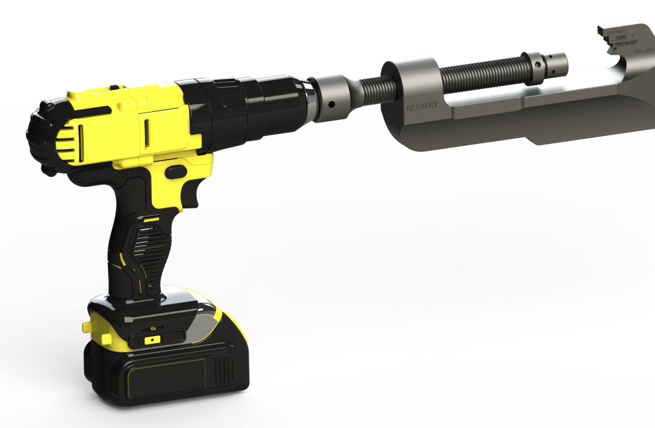 aplicador de conector cunha